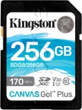 Фото Карта памяти SDXC 256GB Kingston Canvas Go! Plus C10 UHS-I U3 A2 (SDG3/256GB)