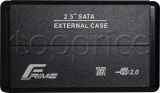 Фото Карман для SSD/HDD 2.5" USB2.0 Frime Black SATA (FHE20.25U20)