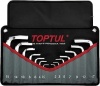Фото товара Набор Г-образных ключей Torx Toptul GPAQ1401