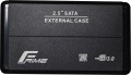 Фото Карман для SSD/HDD 2.5" USB3.2 Gen1 Frime Black SATA (FHE20.25U30)