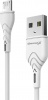 Фото товара Кабель USB2.0 AM -> micro-USB Grand-X PM-03W 1 м White (PM-03W)