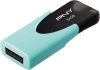 Фото товара USB флеш накопитель 64GB PNY Attache4 Pastel Aqua (FD64GATT4PAS1KA-EFFD64GAT)