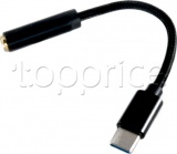 Фото Адаптер USB Type C -> Audio 3.5mm Extradigital (KBA1760)