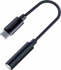 Фото товара Адаптер USB Type C -> Audio 3.5mm WUW X106 Black (WUW-X106)