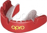 Фото Капа Opro Self-fit GEN4 Gold Braces Red/Pearl (002227008)