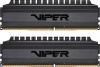 Фото товара Модуль памяти Patriot DDR4 16GB 2x8GB 3200MHz Viper 4 Blackout (PVB416G320C6K)