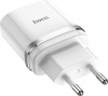 Фото товара Сетевое З/У Hoco C12Q Smart QC3.0 1USB 18W White + кабель micro-USB 1 м (6931474716286)