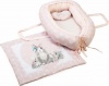 Фото товара Кокон для новорожденных Верес с пледом Summer Bunny Pink (450.06)