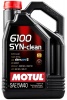Фото товара Моторное масло Motul 6100 Syn-Clean 5W-40 4л
