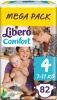 Фото товара Подгузники детские Libero Comfort 4 82 шт. (7322541083186)