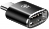 Фото товара Переходник USB -> Type C Baseus Black (CATOTG-01)