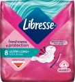 Фото Женские гигиенические прокладки Libresse Ultra Super/Ultra Thin Long Soft 8 шт. (7322540388480)
