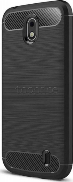 Фото Чехол для Nokia 1 Laudtec Carbon Fiber Black (LT-N1B)