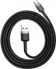 Фото товара Кабель USB2.0 AM -> USB Type C Baseus Cafule 3 м Gray\Black (CATKLF-UG1)