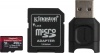 Фото товара Карта памяти micro SDXC 256GB Kingston Canvas React Plus C10 UHS-II U3 (MLPMR2/256GB)