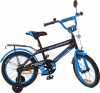 Фото товара Велосипед двухколесный Profi 16" Inspirer Black/Blue (SY1653)