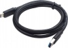Фото товара Кабель USB3.2 Gen1 AM -> USB Type C Cablexpert Premium 0.5 м Black (CCP-USB3-AMCM-0.5M)