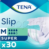 Фото Подгузники для взрослых Tena Slip Super Medium 30 шт. (7322541118055)