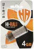 Фото USB флеш накопитель 4GB Hi-Rali Stark Series Silver (HI-4GBSTSL)