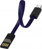 Фото товара Кабель USB AM -> micro-USB ColorWay 0.22 м Blue (CW-CBUM022-BL)