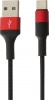 Фото товара Кабель USB AM -> USB Type C Hoco X26 Xpress 1 м Black/Red