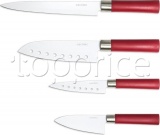 Фото Набор ножей Cecotec 4 Santoku Ceramic-Coated Kit (CCTC-01003)