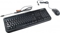 Фото Клавиатура + Мышь Microsoft Wired Desktop 600 Black Ru Ret USB (APB-00011)