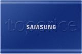 Фото SSD-накопитель USB 2TB Samsung T7 Indigo Blue (MU-PC2T0H/WW)