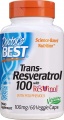Фото Ресвератрол Doctor's Best 100 мг 60 гелевых капсул (DRB00171)
