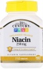 Фото товара Ниацин 21st Century 250 мг 110 таблеток (CEN22849)