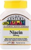 Фото товара Ниацин 21st Century 100 мг 110 таблеток (CEN21364)