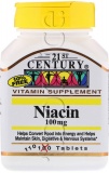 Фото Ниацин 21st Century 100 мг 110 таблеток (CEN21364)