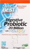 Фото Пробиотики Doctor's Best Digestive 20 млрд КОЕ 30 вегетарианских капсул (DRB00362)