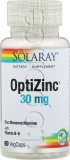 Фото ОптиЦинк Solaray 30 мг 60 растительных капсул (SOR04707)