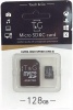 Фото товара Карта памяти micro SDXC 128GB T&G UHS-I U3 Class 10 + adapter (TG-128GBSD10U3-01)