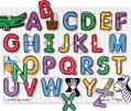 Фото Игрушка развивающая Melissa&Doug Деревянная рамка-вкладыш Английский алфавит (MD23272)