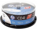Фото CD-R HP 700Mb 52x (25 Pack Spindle) (69311/CRE00015-3)