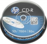 Фото CD-R HP 700Mb 52x (10 Pack Spindle) (69308/CRE00019-3)