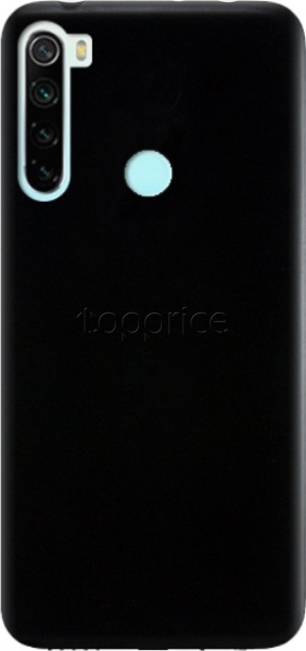 Фото Чехол для Xiaomi Redmi Note 8 Graphite Silicon Cover Black
