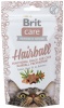 Фото товара Функциональные лакомства для котов Brit Care Hairball с уткой 50 г (111265/1395)