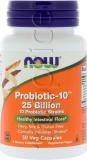 Фото Пробиотики Now Foods Probiotic-10 25 Billion 50 Растительных Капсул (NF2926)