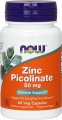 Фото Цинк Now Foods Zinc Picolinate 50 мг 60 Вегетарианских Капсул (NF1550)