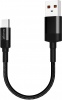 Фото товара Кабель USB2.0 AM -> USB Type C Grand-X 0.2м Black (FM-20C)