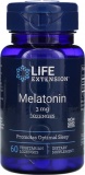 Фото Мелатонин Life Extension 3 мг 60 вегетарианских леденцов (LEX33206)