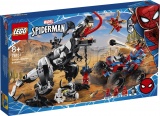Фото Конструктор LEGO Super Heroes Человек-паук: Засада на веномозавра (76151)