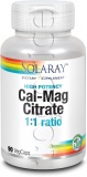 Фото Комплекс Solaray Cal-Mag Citrate 90 капсул (SOR04524)