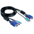 Фото Набор кабелей D-Link DKVM-CB для KVM-переключателей, 1.8 м