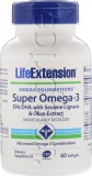 Фото Супер Омега-3 Life Extension Omega Foundations 60 желатинових капсул (LEX19836)