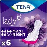 Фото Урологические прокладки Tena Lady Maxi Night 6 шт. (7322541120850)