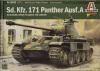Фото товара Модель Italeri Немецкий средний танк Sd.Kfz.171 "Пантера" Ausf.A (IT15752)